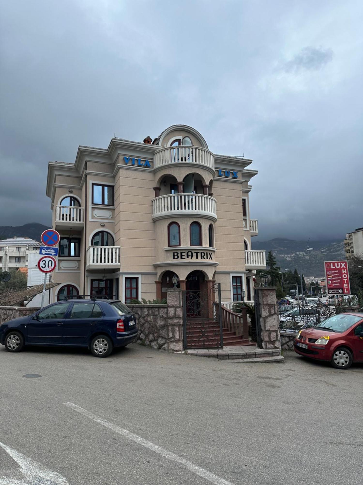 Beatrix Lux Hotel Budva Zewnętrze zdjęcie